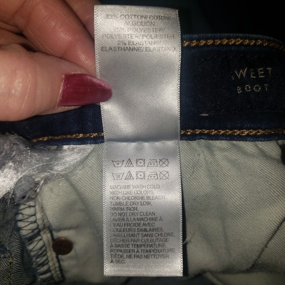 LUCKY BRAND Sweet Boot Denim Bootcut Jeans Size 10/30 Regular - Picture 7 of 9